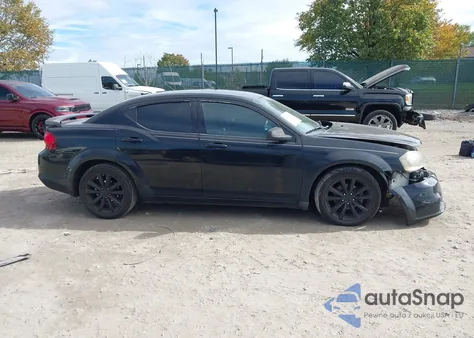 2014 Dodge Avenger Se из США, поврежденный, VIN 1C3CDZAG7EN138165